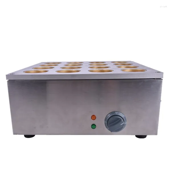 Fabricantes de pão 1 PC 220V 16 buracos de cobre aquecimento elétrico círculo forno vermelho máquina de bolo de feijão scones forno de roda