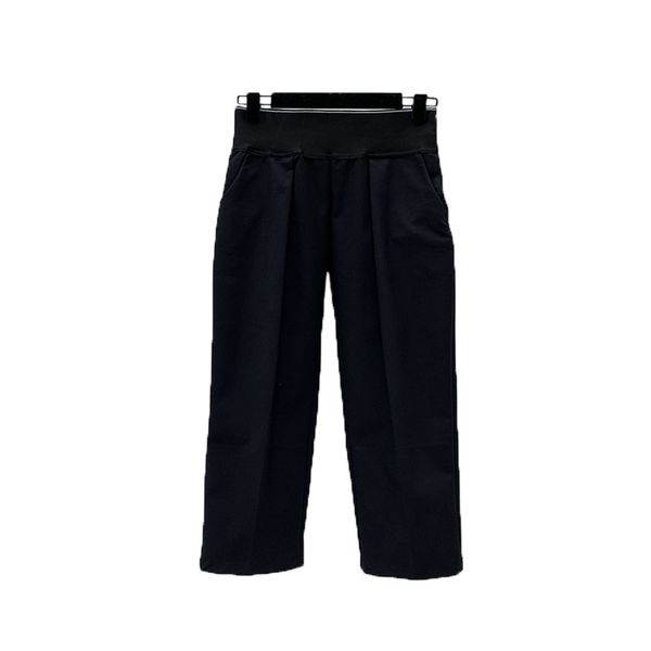 Pantaloni casual da uomo autunno e inverno nuova vita a contrasto di colore con giunzioni con cerniera laterale moda vita alta che dimagrisce tutti i pantaloni casual minimalisti