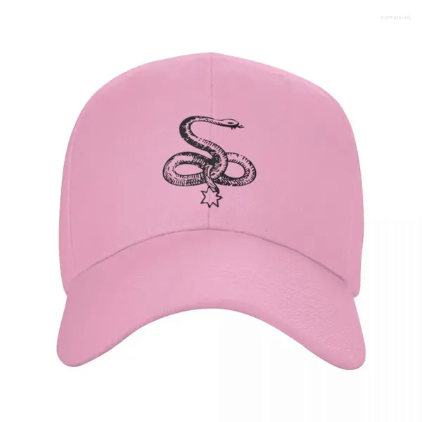 Ballkappen Coole keltische Schlangensymbol Kelten Trucker-Mütze für Männer Frauen Personalisierte verstellbare Unisex-Baseballkappe Frühling
