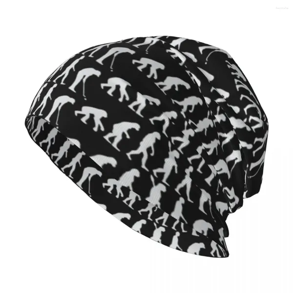 Berretti Evolution Of Golf Cappello lavorato a maglia nero Berretto da camionista da uomo di grandi dimensioni da uomo