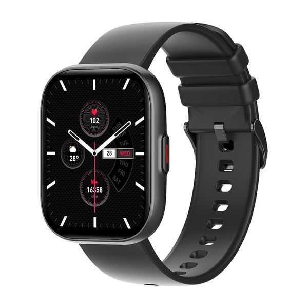 Colmi p68 smartwatch 2.04 ''tela amoled 100 modos esportivos à prova d'água pressão arterial rastreador de fitness 7 dias de vida útil da bateria das mulheres dos homens