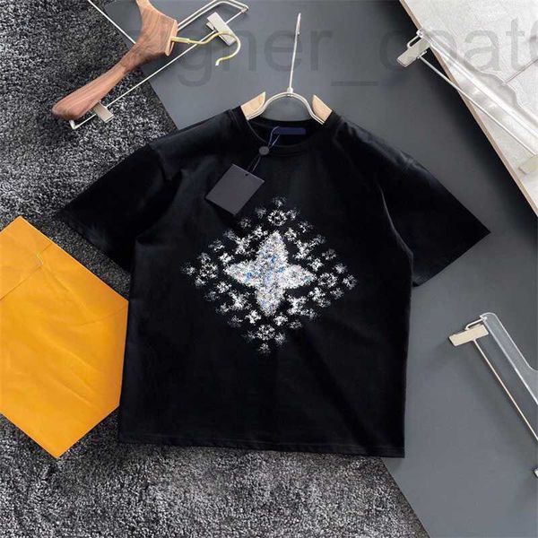 Erkekler Plus Tees Polos Tasarımcısı Teespolos Yeni Premium Pamuk Baskı Tam Vücut Günlüğü T-Shirt Yuvarlak Boyun Panel Renk Kazanç Kısa Kol Moda Sokağı F00S21 O8Y8