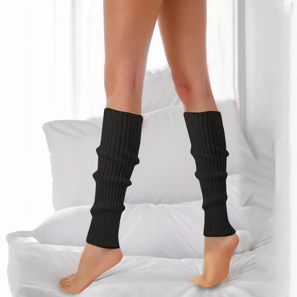 Kadın Çorap Örme Sıcak Ayak Örtüsü Yüzlü Yün Kol Isıtıcı Bayanlar Sonbahar Kış Slip Gotik Tığ işi