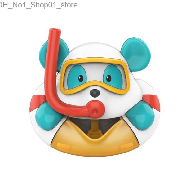 Игрушки для ванны Bear Bath Bubble Maker с 12 стишками и песнями Игрушка для ванны для детей 1 2 3 4 5 Bubble Machine для ванны Игрушки для детской ванны Q231212