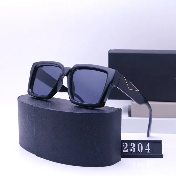 Дизайнерские поляризованные солнцезащитные очки Роскошные треугольные солнцезащитные очки для мужчин и женщин Солнцезащитные очки Индивидуальные устойчивые к ультрафиолетовому излучению очки Женские солнцезащитные очки большого размера 2312124D