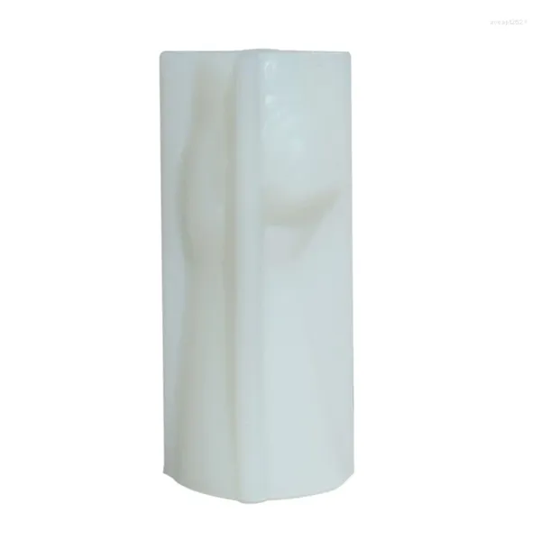 Бутылки D0AD сочный цветочный горшок силиконовая форма держатель ручки для жестов рука контейнер для хранения