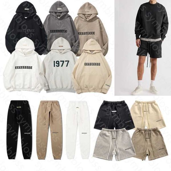 Herren Damen Designer Hoodies Pullover Baumwolle Bekleidung Unisex Sport Mode Street Style Essentialclothing Men Ess Hoodie