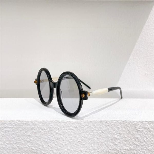 Модные оправы для солнцезащитных очков, высококачественная немецкая нишевая марка KUB, круглая ацетатная оправа, винтажные очки, оптические линзы по рецепту Lens224Y