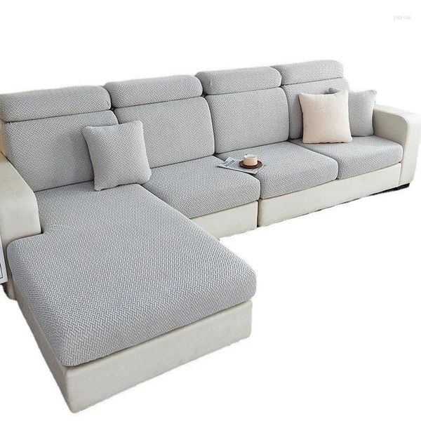 Stuhlhussen Samtstoff Sofa Stretch Weiche Kissenbezug Hochwertige moderne Sitzkissen für Wohnzimmer