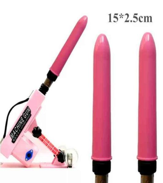 Feminino gosto acessórios da máquina de sexo 1525cm rosa pênis anal plug masculino masturbação brinquedo sexual g12202534788