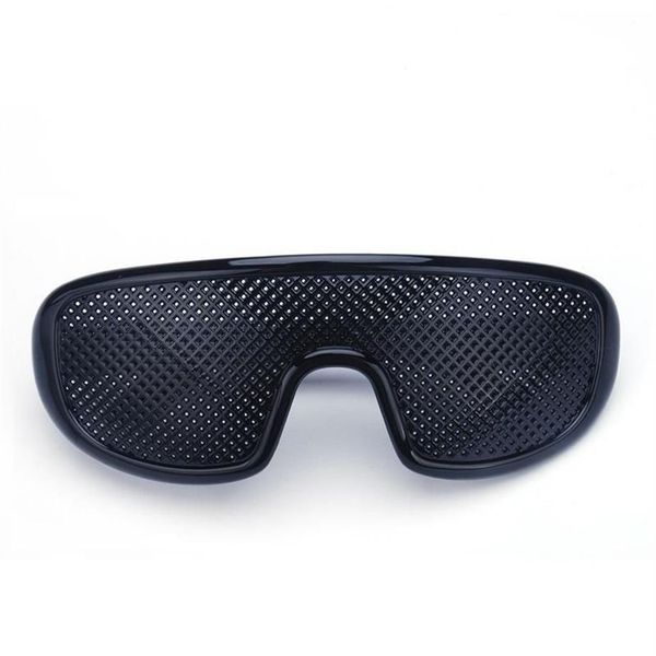 Очки-обскуры, черные солнцезащитные очки против усталости, маленькие отверстия для близорукости, очки высокого качества из пластика Drop2578