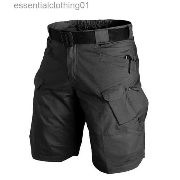 Shorts maschile per uomini estivi pantaloncini da carico pantaloni corti tattici impermeabili a tasca secca rapida LTI Shorts abiti da esterno da uomo a caccia di pesca L231212