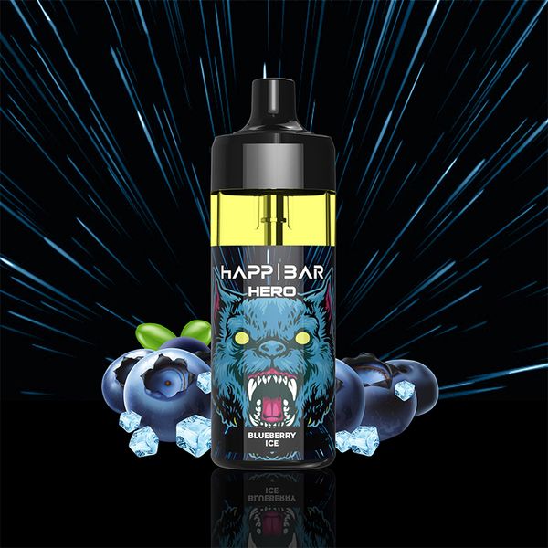 Happ Puff 12K Banana Pen Vape Одноразовый вейп с хорошим вкусом 12000 затяжек 16 мл Vape Juice с аккумулятором 650 мАч