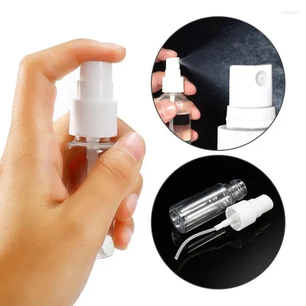 Bottiglie di stoccaggio Spray nasale igienico Conveniente plastica vuota Imballaggio durevole e facile da usare Bottiglia ricaricabile bianca