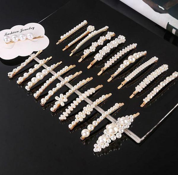 Diy Perlen Bobby Pin Birne Haarspange Haarspangen Mode Haarschmuck Geschenk für die Liebe Freundin Ganze 6379382