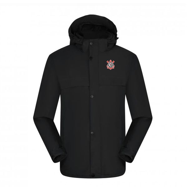 Sport Club Corinthians Paulista Herrenjacke, Freizeit-Reisejacke, Outdoor-Bergsteigerjacke, wasserdicht, warm, Sport-Frühlingsausflugsjacke, Herren und Damen