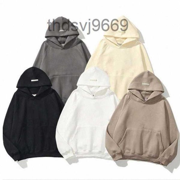 Ess Hoodies Mens Designer Hoodie Homens Mulheres Moletom com Letras Impressão Top Quality Velvet Warmer Sweater Luxury Street Clothing 57UZ