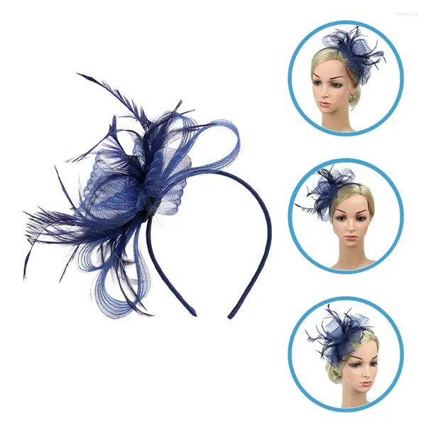 Bandanas Mesh Tea Party Hut Braut Haarspange Fascinator für Frauen Frau Hüte Facinatiors Damen Abendessen Kleid