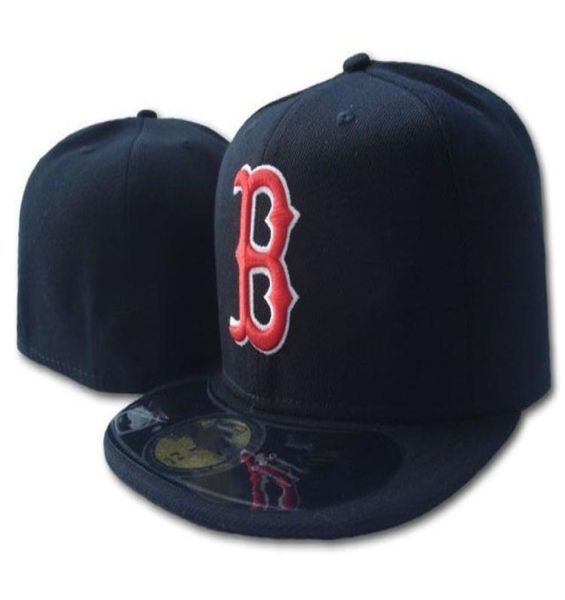 2021 Beliebte Design Fan039s Sport Baseball Red Sox B Brief Logo Geschlossene Hüte Sommer Out Door Sonnenblende Kappen Marke hip Hop Bone4416521