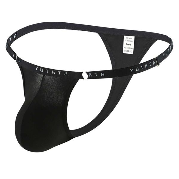 Roupa interior sexy ajustar um tamanho terno para cuecas jockstrap respirável masculino g string tanga gay tanga