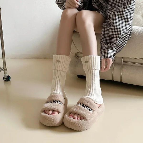 Damensocken Lolita JK Mädchen Kawaii Mode Koreanischer Stil East Gate Serie Warm