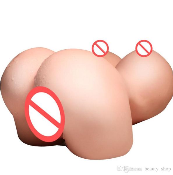 Mini Boneca Sexual Masturbadores Masculinos com Mama Real Buceta Ass Artificial Vaginal Anal Sex Toys para Men9568001