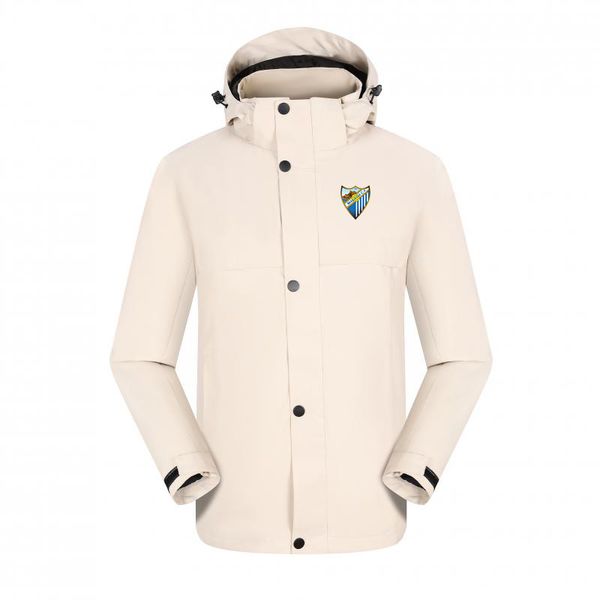 Malaga CF Herrenjacke, Freizeit-Reisejacke, Outdoor-Bergsteigerjacke, wasserdicht, warm, Sport-Frühlingsausflugsjacke für Herren und Damen