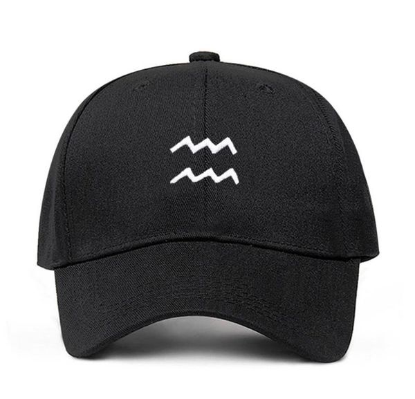 2019 New Wave Borderyer Baseball Hat Hip Hop Snapback Chapéus 100Cotton Papai Capdote ao ar livre Caps Sun Drop8268260