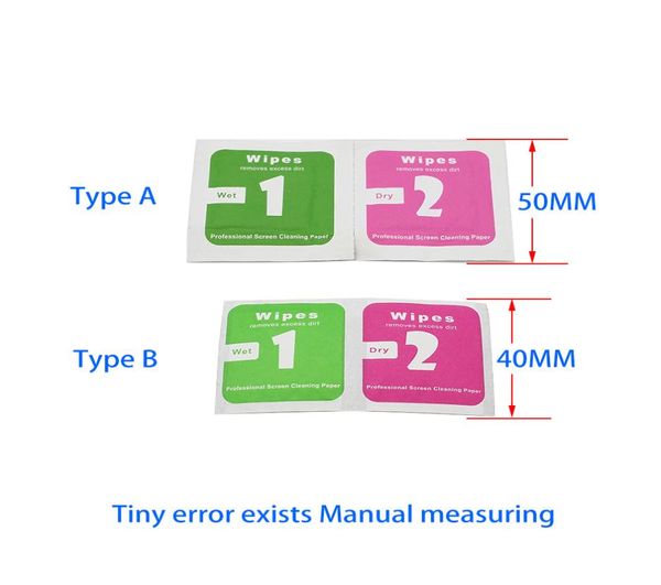 Wipes Drywet per protezioni a schermo in vetro temperato Accessori Acolino per la pulizia mobile per la pulizia della pulizia mobile Dustberberm3102462