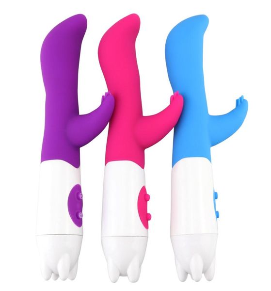 10 Modi Vibrationen G-Punkt-Vibrator Dual-Vibrationsstab Weibliche Klitoris Masturbator Sexspielzeug Erotische Erwachsene Produkte für Frauen2598219