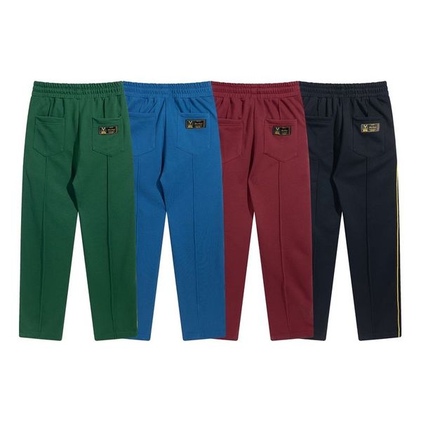 rhude Pantaloni da uomo High Street Pant per pantaloni sportivi riflettenti Casual Hip Hop Streetwear Tre colori Pantaloni europei dept Taglia US S-xl 08h9 #