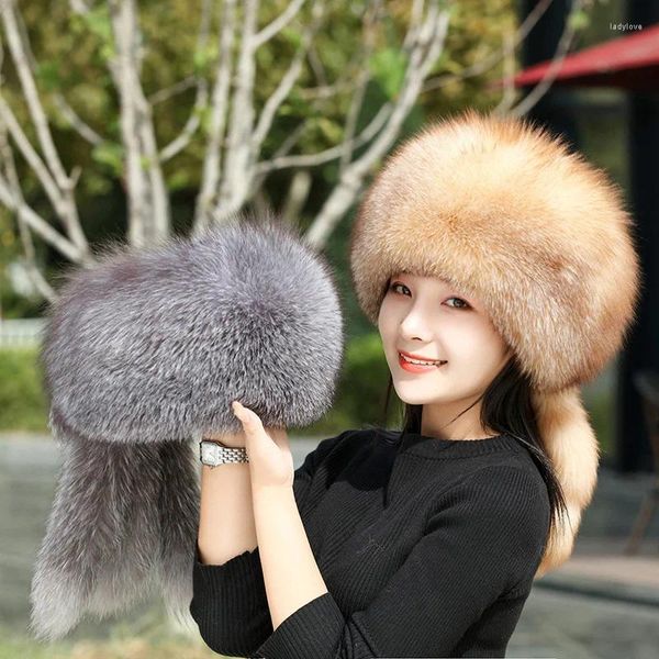 Береты высокого качества, регулируемая женская меховая шапка, зимняя спортивная шапка на открытом воздухе, модная утолщенная теплая защита ушей, норковая шапка Baotou, дикая