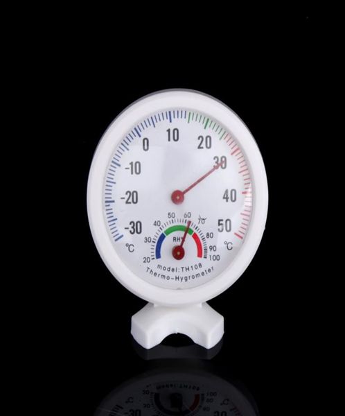 Runde Form Minihilitand Th108 Innenanaloge Temperaturfeuchtigkeitsmesser Thermometer Hygrometer 3050 Celsius Grad H Mini Humidi6059341