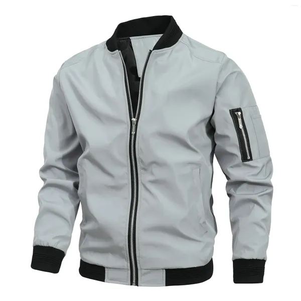 Мужские куртки в корейском стиле, тонкие мужские куртки-бомберы, весна-осень 2023, повседневная бейсбольная мужская дизайнерская куртка 6XL, одежда
