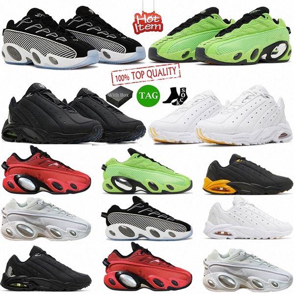 Nocta Glide Triple Terra Preto Branco Slime Verde Drake Verde Correndo Homens Mulheres Sapatos NOCTA Amarelo Step Sports Sneakers l00y #