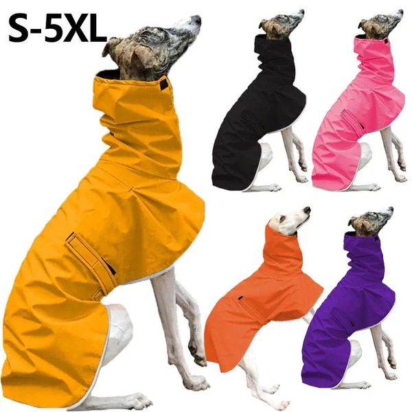 Vestuário para cães Italian Greyhound Roupas Suéter de pescoço alto Inverno Elastic Wool Tank Top Jaqueta Pet Pulôver Adequado para cães médios a grandes