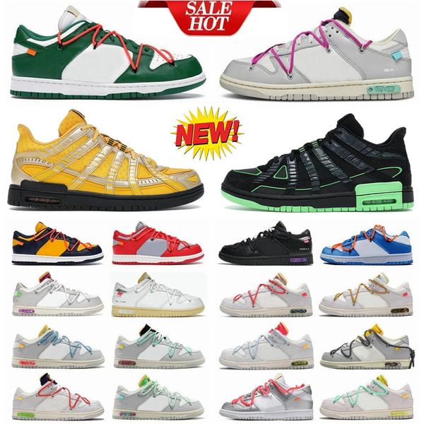 Scarpe da skateboard casual Lotto basso 26 28 38 42 50 Gomma verde Strike University Gold UNC Moda traspirante piatta vulcanizzata Uomo Donna Sneakers per calzature uomo donna