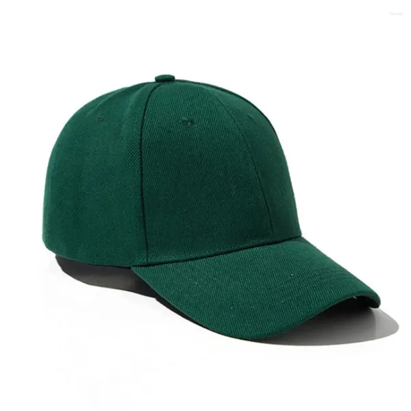 Cappelli a tesa larga Cappello da baseball unisex in tinta unita Berretto con visiera regolabile Moda Tempo libero Uomo Donna Protezione solare Esterno antipolvere traspirante