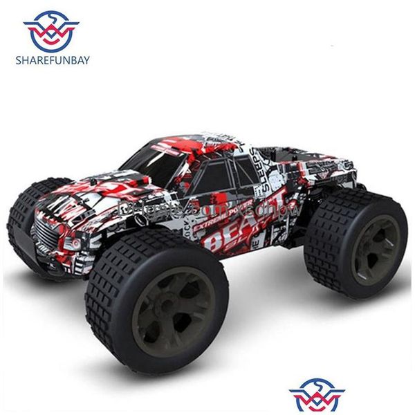 Rc carro 2.4g 4ch rock rádio s dirigindo por caminhões off-road modelo de alta velocidade veículo wltoys deriva brinquedos 220119 entrega de gota dhgvz