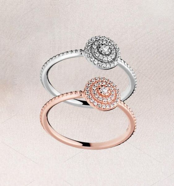 Элегантное блестящее кольцо из стерлингового серебра 100 пробы 925 пробы для женщин, обручальные кольца, модные ювелирные изделия, аксессуары97784677156411
