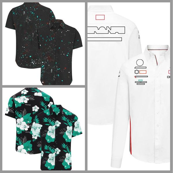 F1-Rennanzug Langarmshirt Formel-1-Team Frühlings- und Herbst-Overalls Herren nach Maß