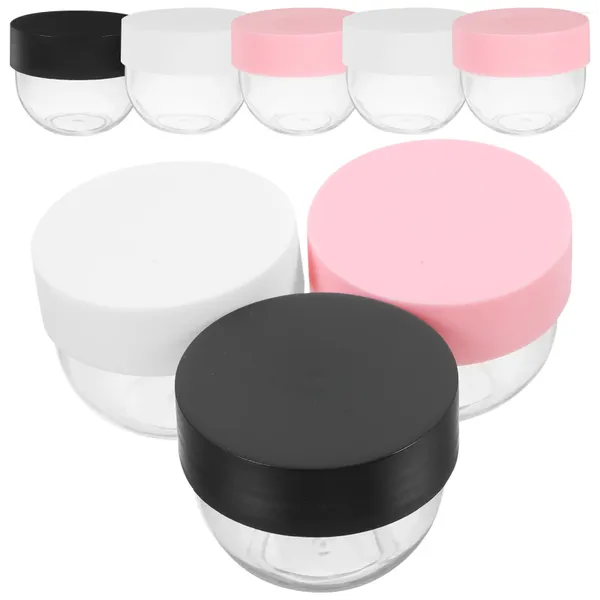 Frascos de armazenamento 8pcs frascos recarregáveis vazios recipientes de loção de viagem maquiagem frasco de creme facial (30g)