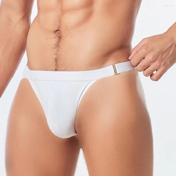 Costumi da bagno da uomo Traspiranti da uomo Pantaloncini da bagno elastici sexy Slip intimi Bikini Costumi da bagno Costume da bagno M-XXL Parti