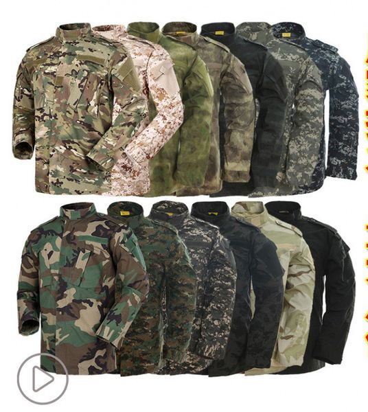 Uniformes de treinamento de camuflagem ACU Uniformes de segunda geração CP Uniformes de camuflagem Uniformes de atacado Fãs do exército Conjunto de CS Treinamento estendido masculino