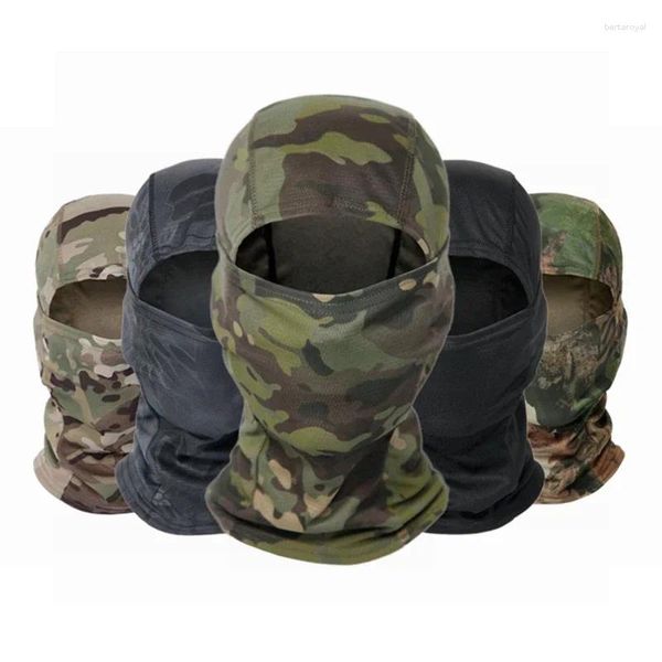 Bandanas Taktische Sturmhaube Outdoor Radfahren Kappe Militärische Vollgesichtsmaske Ski Jagd Hut Camouflage Fahrrad Bandana Wanderschal Für Männer