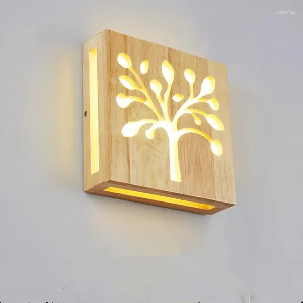 Wandleuchten Lucky Tree 12W Lampe Applikationen Leuchten Murales Licht LED-Leuchten für Badezimmerbeleuchtung Moderne Wandleuchte Innen