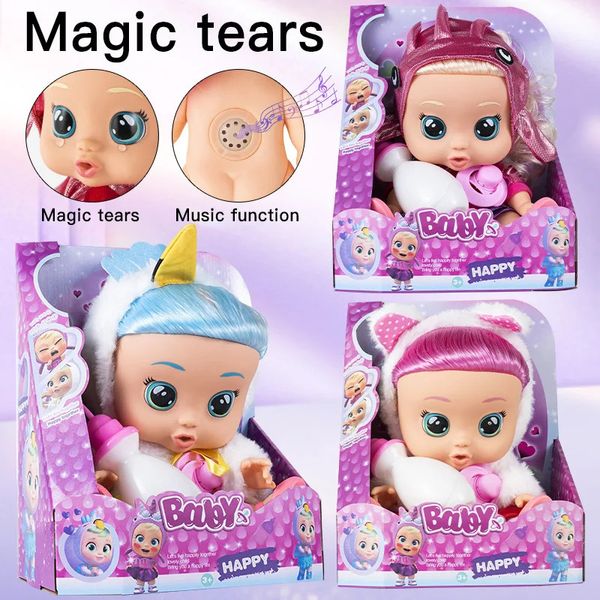 Куклы 10 дюймов, несколько стилей, Tears Babys 3 поколения, кукла Magic Doll, подарки-сюрпризы для мальчиков и девочек 231212