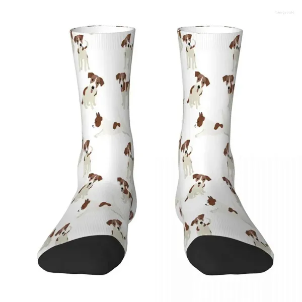 Calzini da uomo Jack Russell Terrier Dog Funny Love Sock Uomo Donna Calze in poliestere Design personalizzabile