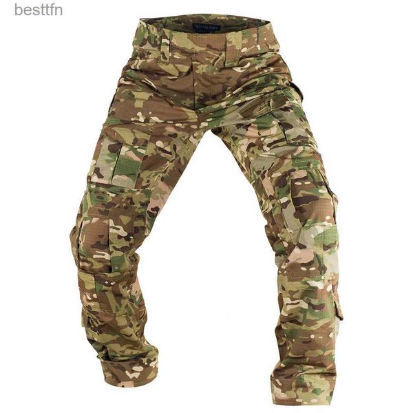 Männer Hosen 2023 Neue Militär Kampf Wandern Cargo Hosen für Männer Taktische Cargo Sport Hose Camouflage Trekking Jagd Outdoor PantL231212