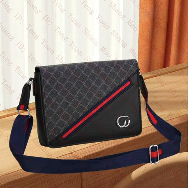 Borsa a tracolla a tracolla da uomo di design Borsa a mano di alta qualità Borsa a tracolla di lusso pochette Borsa a tracolla da donna con tasche multiple Borsa da lavoro per libri scolastici